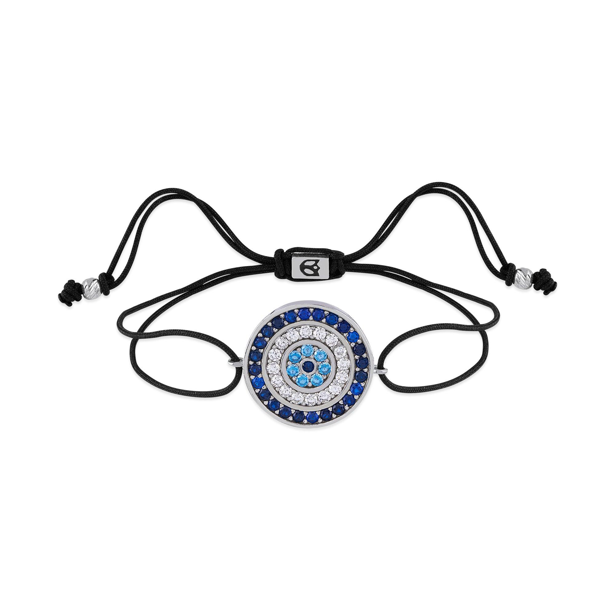 Evil Eye Bileklik - Renkli Taşlı - Karosh