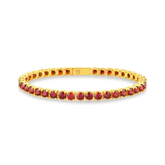 Garnet Gem Tennis Bracelet - Karosh