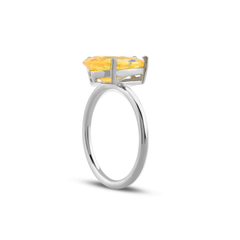 Drop Solitaire Ring