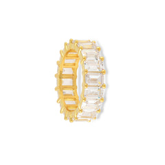 Baguette Tambourine Ring