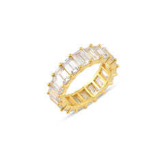 Baguette Tambourine Ring