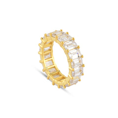 Baguette Tambourine Ring