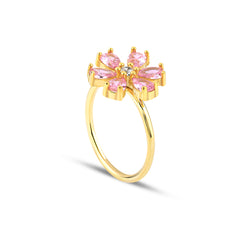 Drop Daisy Ring