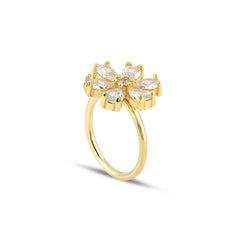 Drop Daisy Ring