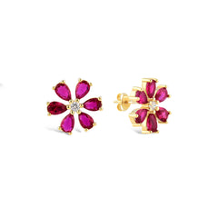 Drop Daisy Earrings