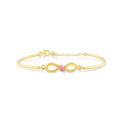 Pink Gem Infinity Bracelet - Karosh