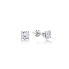 Karosh Cubic Zirconia Solitaire Stud Earring - Karosh