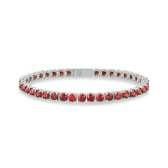 Garnet Gem Tennis Bracelet - Karosh