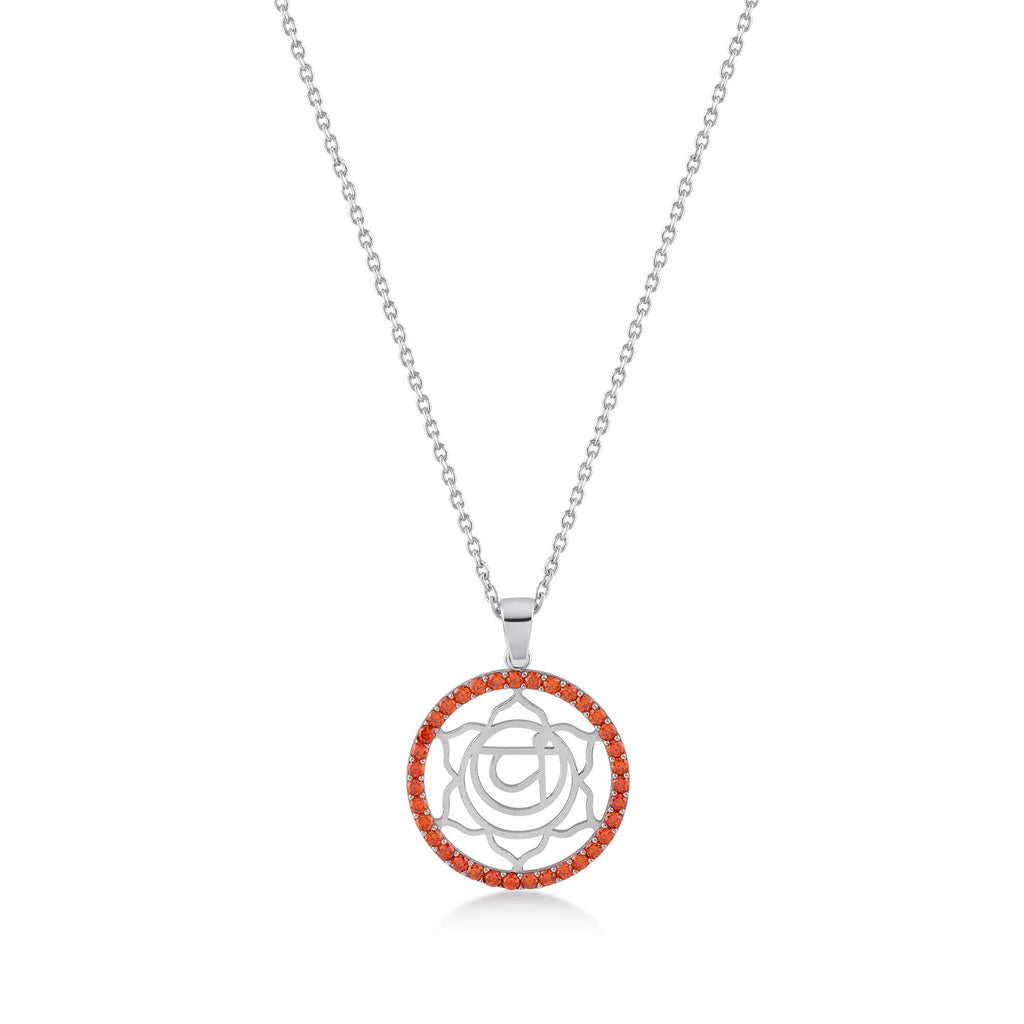 Sacral Chakra Kolye - Turuncu Çerçeve - Karosh