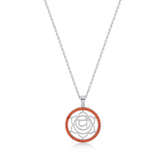 Sacral Chakra Kolye - Turuncu Çerçeve - Karosh