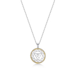 Solar Plexus Chakra Necklace - Yellow Frame - Karosh